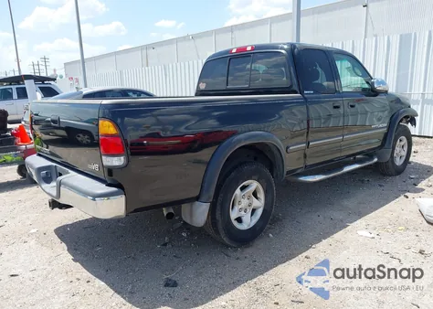 2001 Toyota Tundra Ltd V8 из США, поврежденный, VIN 5TBRT38181S208308